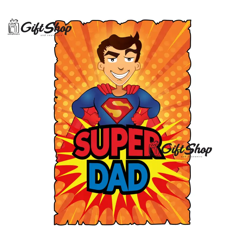 Super dad, magnet frigider mgs087v